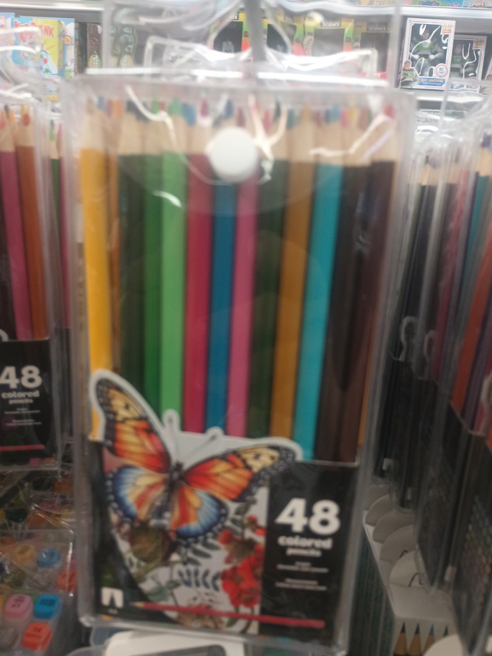 48-Count Assorted Colored Pencils - Multicolor